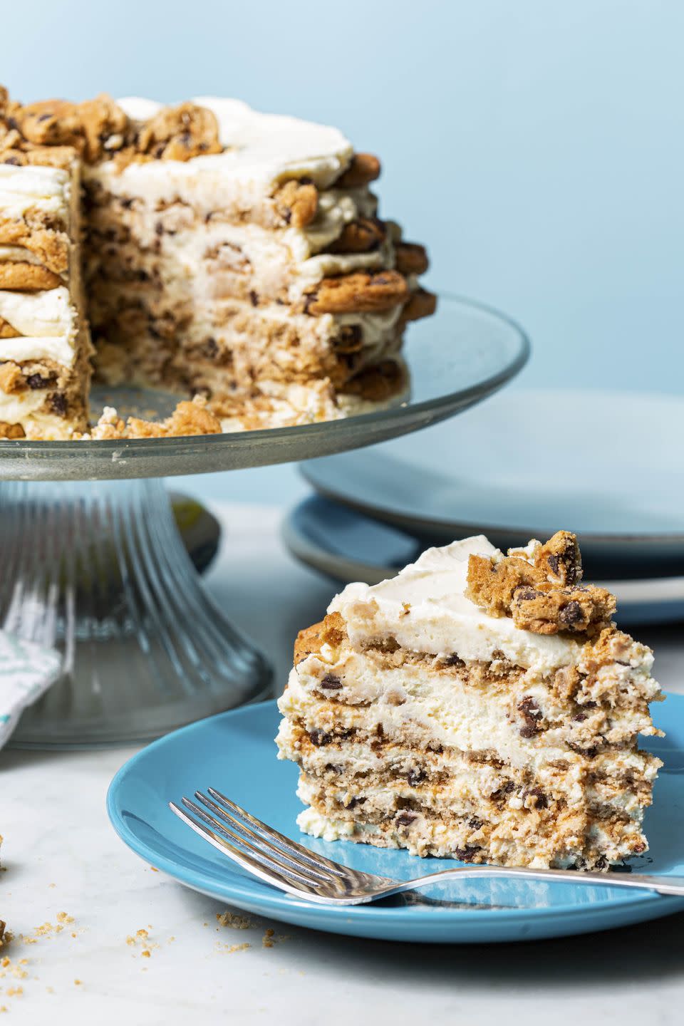 milk n' cookies icebox cake