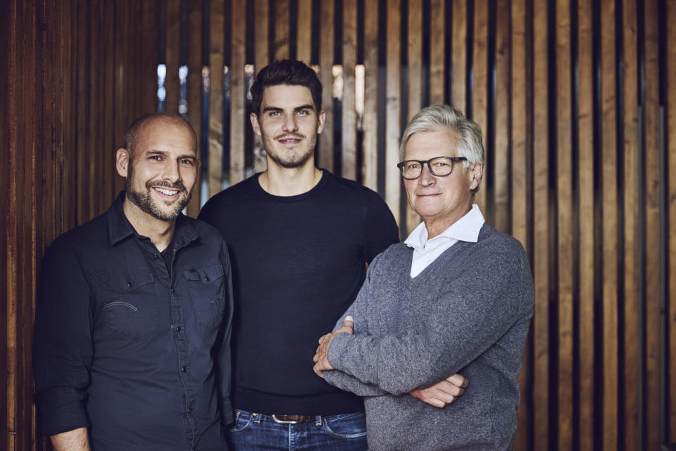Gründerteam aus drei Generationen: Andre Kriwet, Christian Arens und Peter Brüggemann (v.l.n.r.). - Copyright: True Motion