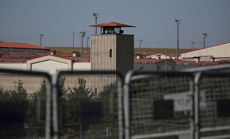 FILE PHOTO: Silivri Prison complex is pictured in Silivri near Istanbul