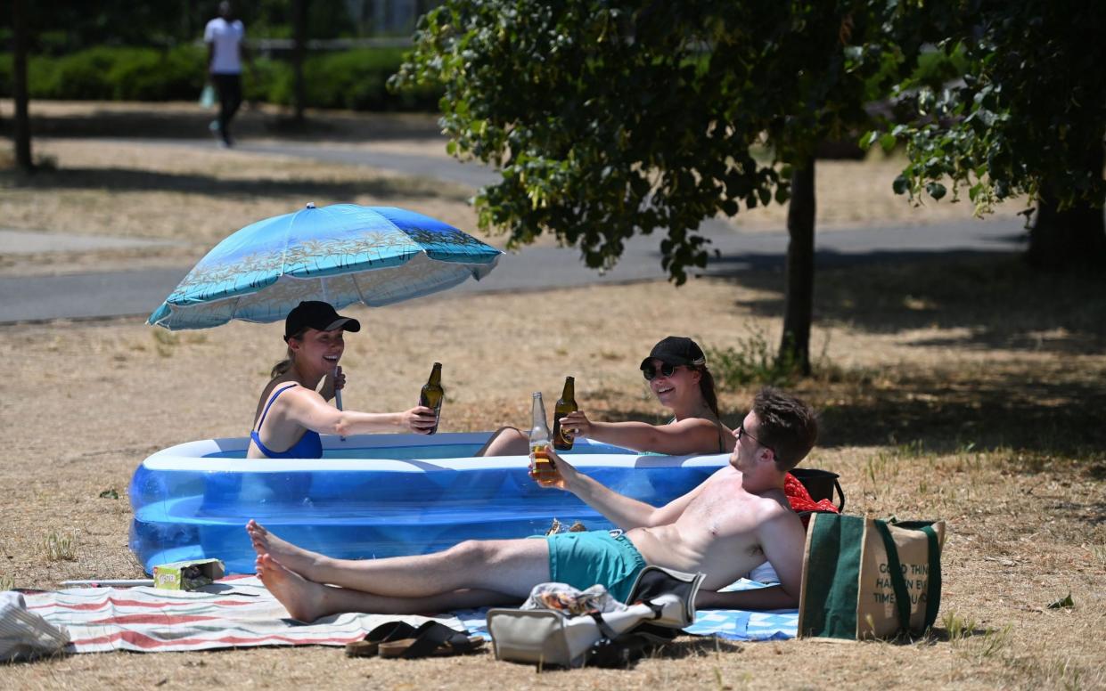 Last month the UK Health Security Agency issued a Level 4 alert when temperatures hit 40C in parts of southern England - ANDY RAIN/EPA-EFE/Shutterstock