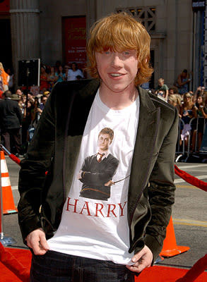 Rupert Grint at the Hollywood premiere of Warner Brothers' Harry Potter and the Order of the Phoenix