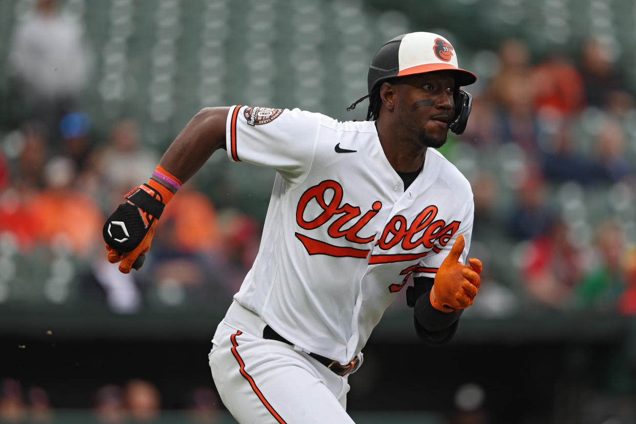 Jorge Mateo should be rostered in more fantasy baseball leagues based on his ability to help in the steals category. (Photo by Patrick Smith/Getty Images)