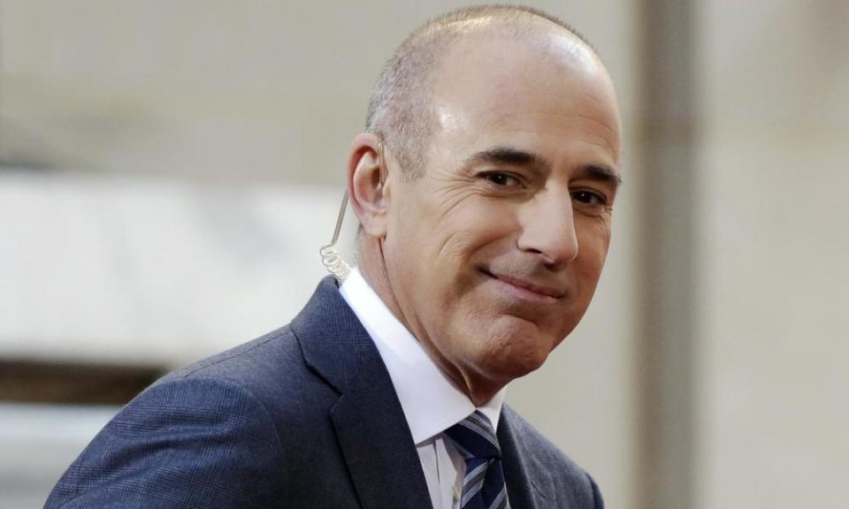 Former Today Show co-host Matt Lauer.