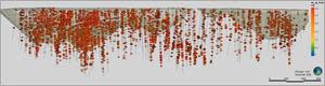 Long Section of the Berry Deposit (View NW) Incorporating all Drilling up to and Including VL-21-1088 and Assays Above 0.3 g/t Au