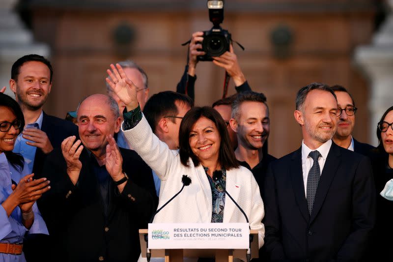 Results of the second round of the mayoral elections in Paris