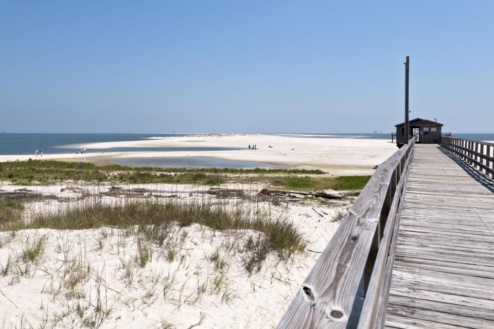 <p><a href="https://www.vacasa.com/top-markets/dauphin-island-alabama" rel="nofollow noopener" target="_blank" data-ylk="slk:If you have $350,000…head to Dauphin Island, Alabama;elm:context_link;itc:0;sec:content-canvas" class="link ">If you have $350,000…head to Dauphin Island, Alabama</a><br> This sliver of a barrier island separating Mobile Bay from the Gulf of Mexico is beloved among Southerners and beyond for its wealth of water views and relaxed way of life. In addition to top-notch beaches and plenty of opportunity for watersports, must-dos here include a visit to the Audubon Bird Sanctuary, a 137-acre nature preserve that sees one of North America’s largest bird migrations annually. Rental homeowners here earn an average of $269 per night from vacationers for an overall capitalization rate of 7 percent—more than any other beach town on the list. </p>