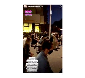 Kristen Doute Kneels Black Lives Matter Protest After Pump Rules Firing