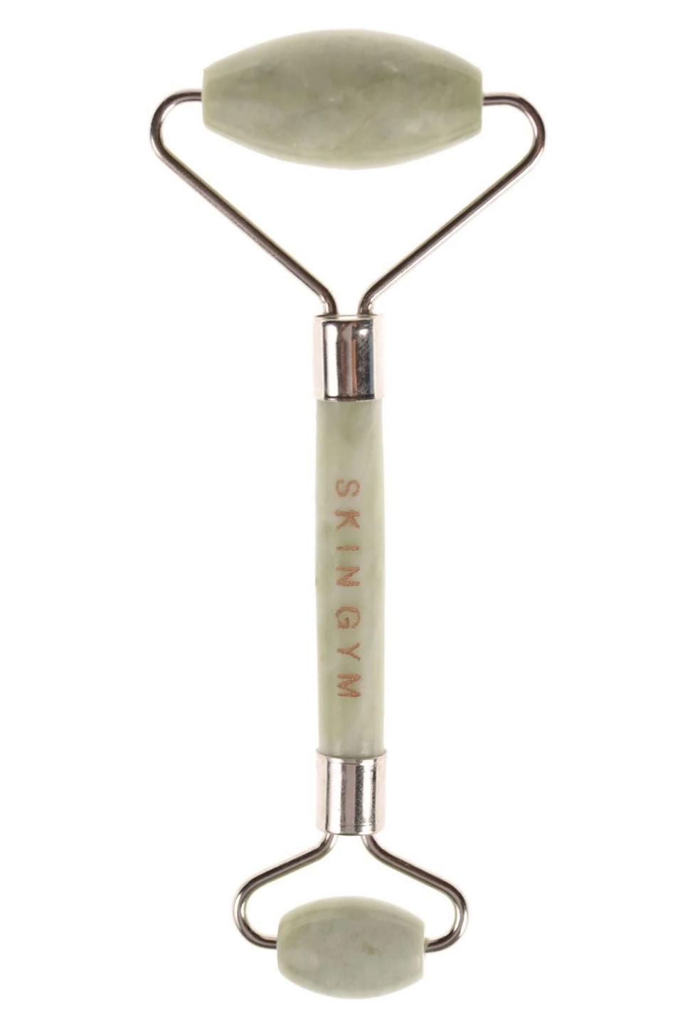 12) Skin Gym Jade Crystal Facial Roller