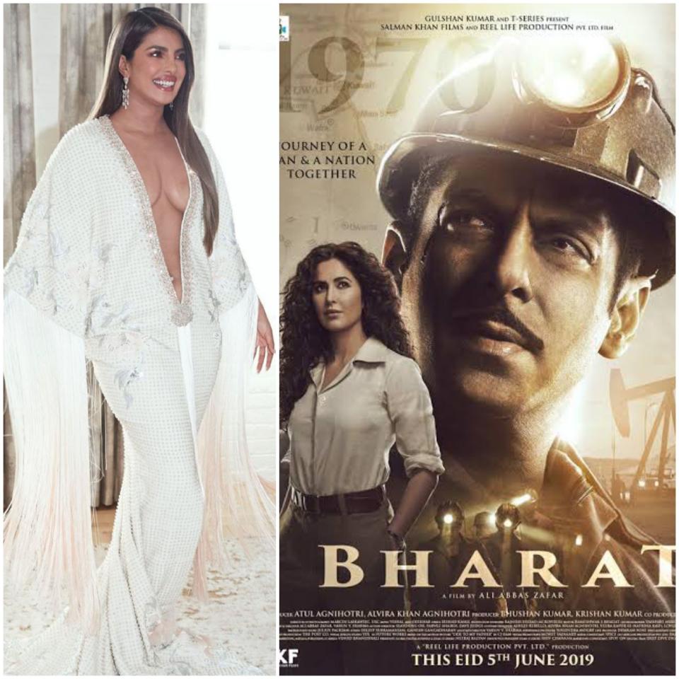 Priyanka was offered a meaty role in <em>Bharat </em>but she backed out just five days before the movie was to hit the floor. Salman Khan explains,<em> "</em>she chose to play the role of a wife, which is even beautiful". The makers then signed in Katrina for that character.