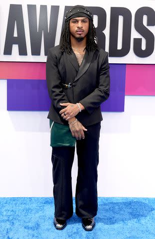 <p>Bennett Raglin/Getty </p> Keith Lee at the 2024 BET Awards