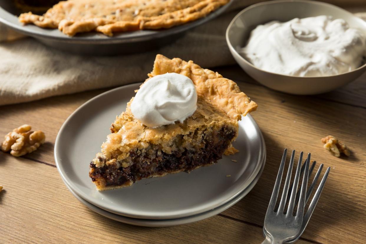 Homemade Chocolate Walnut Derby Pie