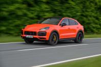 <p>The coupes share the suspension setup and powertrain specifications of the standard Cayenne SUVs.</p>