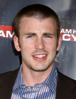 Chris Evans at the Hollywood premiere of New Line Cinema's Cellular