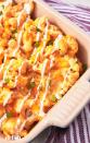 <p>This casserole is like if <a href="https://www.delish.com/cooking/recipe-ideas/recipes/a51133/classic-buffalo-wings-recipe/" rel="nofollow noopener" target="_blank" data-ylk="slk:buffalo chicken wings;elm:context_link;itc:0;sec:content-canvas" class="link ">buffalo chicken wings</a> <em>and</em> <a href="https://www.delish.com/cooking/recipe-ideas/recipes/a49855/cauliflower-wings-recipe/" rel="nofollow noopener" target="_blank" data-ylk="slk:buffalo cauliflower;elm:context_link;itc:0;sec:content-canvas" class="link ">buffalo cauliflower</a> came together—it's a little cheesy and a little spicy, and everyone will love it.</p><p>Get the <strong><a href="https://www.delish.com/cooking/recipe-ideas/recipes/a49035/buffalo-chicken-casserole-recipe/" rel="nofollow noopener" target="_blank" data-ylk="slk:Buffalo Chicken Cauliflower Casserole recipe;elm:context_link;itc:0;sec:content-canvas" class="link ">Buffalo Chicken Cauliflower Casserole recipe</a></strong>.</p>