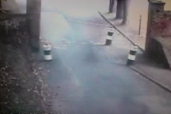 Dover Castle 'ghost' caught on CCTV video