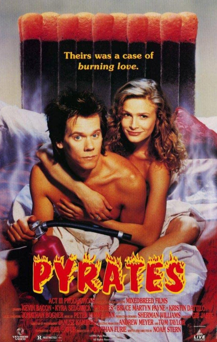 The movie poster for "Pyrates" (1991).