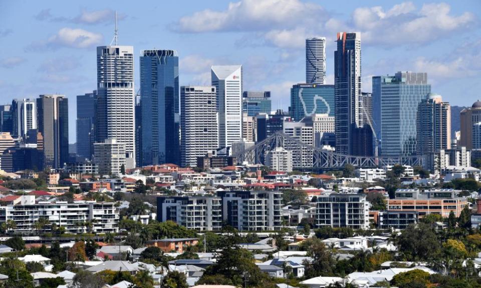 Brisbane CBD skyline