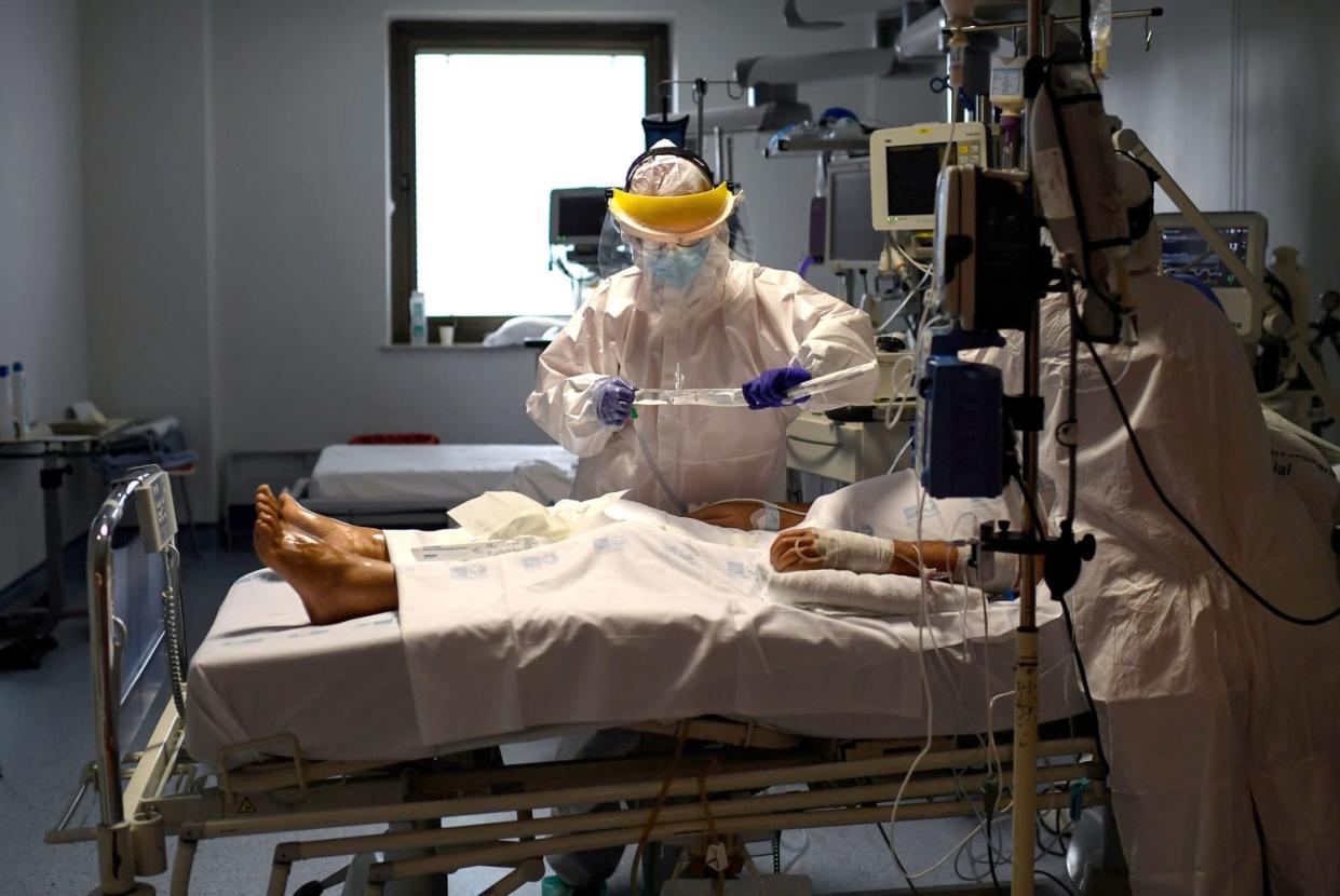 Image: SPAIN-HEALTH-VIRUS-HOSPITAL (Oscar Del Pozo / AFP - Getty Images)