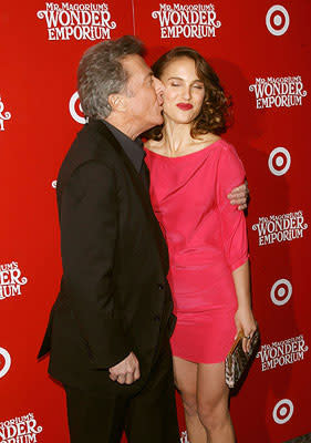 Dustin Hoffman and Natalie Portman at the New York City premiere of Fox Walden's Mr. Magorium's Wonder Emporium