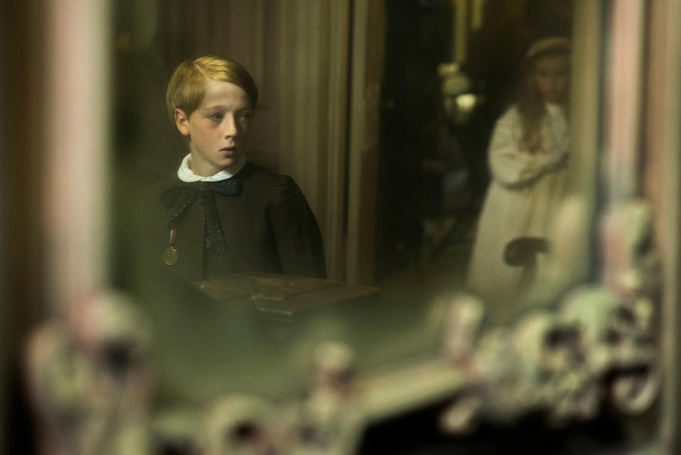 Tipper Seifert-Cleveland and Oliver Zetterström in <i>The Little Stranger</i>.