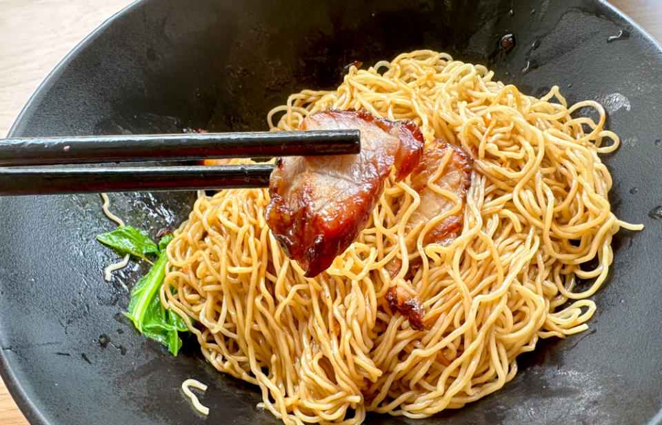 one mouth noodle - char siew