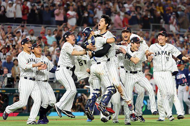 日本隊WBC全勝奪冠。（圖／取自侍日本國家隊官網）