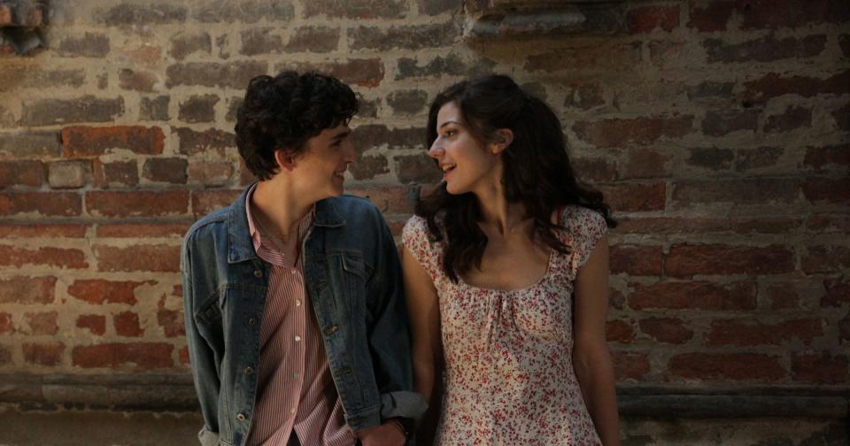 Marzia and Elio in Call Me By Your Name (Sony)