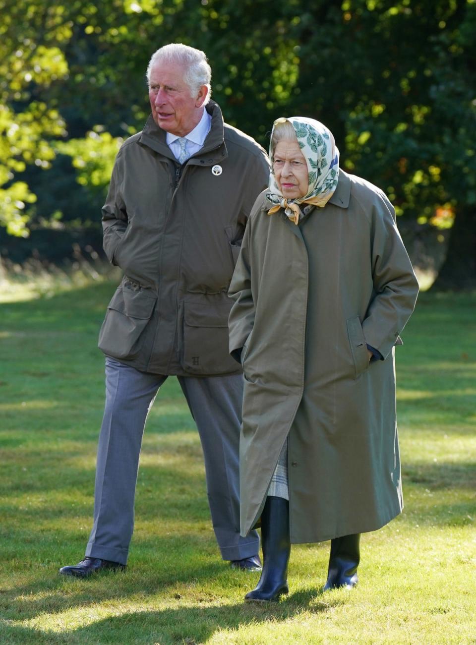 Charles and the Queen at Balmoral (Andrew Milligan/PA) (PA Wire)