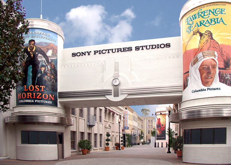 Historia y presente de 100 años de películas en la puerta de entrada de Sony Pictures, el nombre que lleva actualmente Columbia, referencia insoslayable de la industria de Hollywood