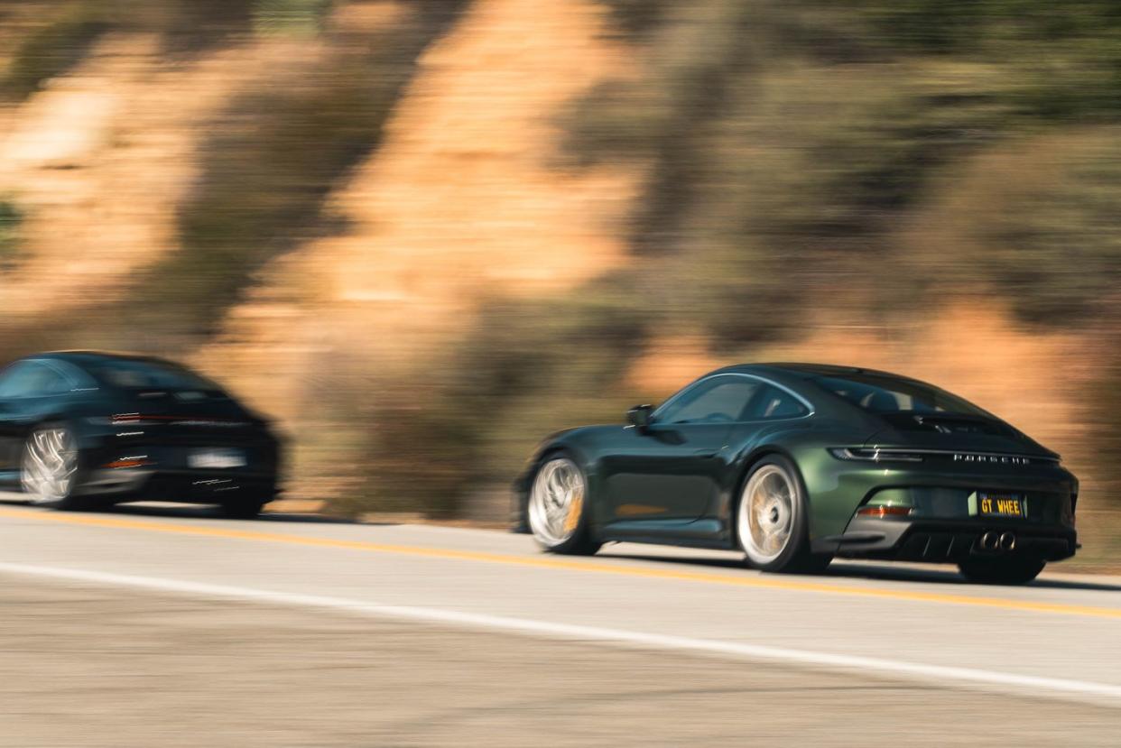 porsche 911 gt3 touring and porsche 911 st