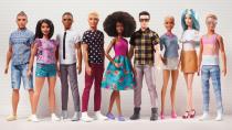 <p>The Fashionista line expands to Ken dolls, with an array of different boyfriends for Barbie to choose from. </p><p><a href="http://www.goodhousekeeping.com/childrens-products/news/a44679/new-diverse-ken-dolls/" rel="nofollow noopener" target="_blank" data-ylk="slk:Read more about Ken's makeover »;elm:context_link;itc:0;sec:content-canvas" class="link "><em>Read more about Ken's makeover »</em></a></p>