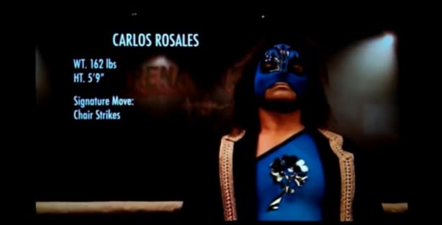 Dalia Negra, el luchador elegido por Jack Black para aparecer en 'Nacho Libre' (Captura de pantalla)