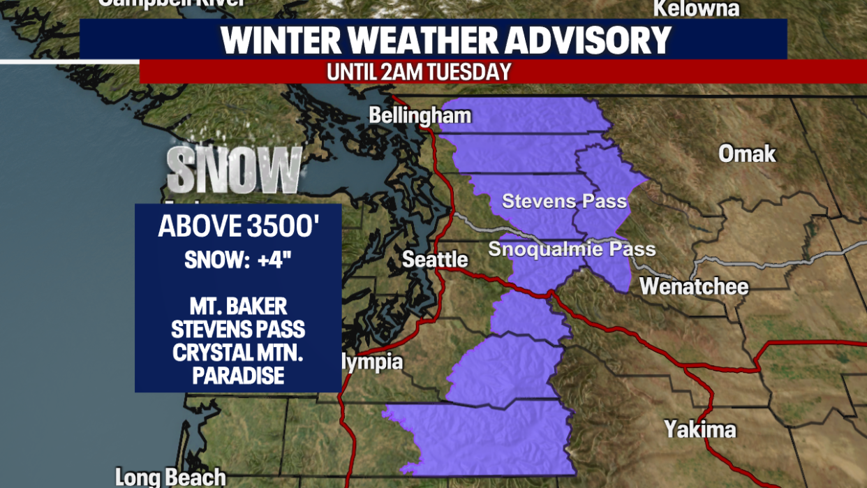<div>Winter Weather Advisory</div> <strong>(FOX 13 Seattle)</strong>