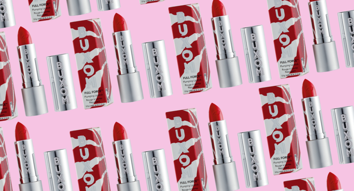 Buxom Raptors Red Baller Full Force Plumping Lipstick