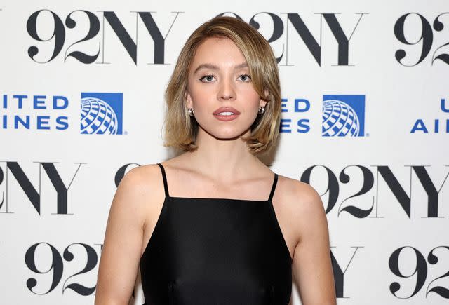 <p>Jamie McCarthy/Getty</p> Sydney Sweeney on March 20, 2024.