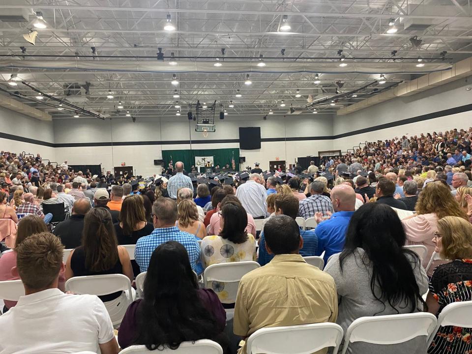 North Central State College 2023 graduates were joined by family members, friends, spouses, children and more Friday night in Mansfield.