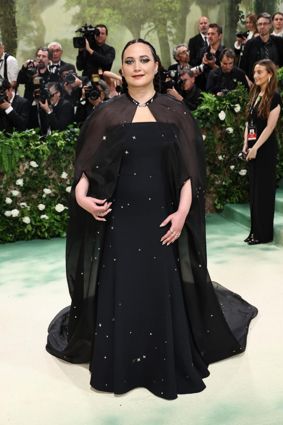 PHOTO: Lily Gladstone attends The 2024 Met Gala Celebrating 'Sleeping Beauties: Reawakening Fashion' at The Metropolitan Museum of Art on May 06, 2024 in New York City. (Jamie Mccarthy/Getty Images)