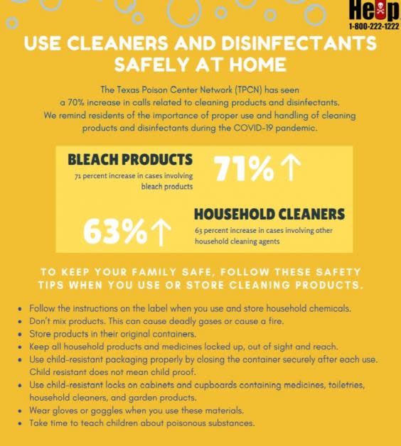 TCPN has seen a surge in bleach-related incidents (TCPN)
