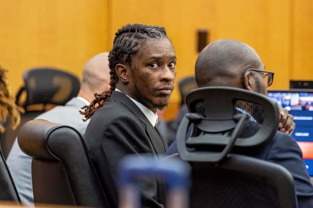 Young Thug Hearing - Credit: Arvin Temkar/"Atlanta Journal-Constitution"/AP Images