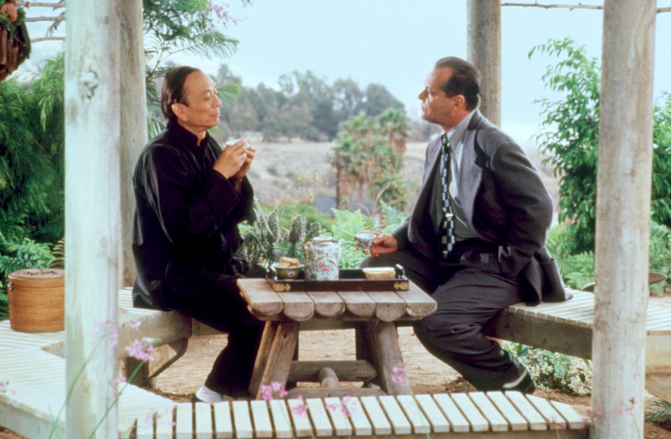 THE TWO JAKES, James Hong, Jack Nicholson, 1990. (c)Paramount Pictures/courtesy Everett Collection