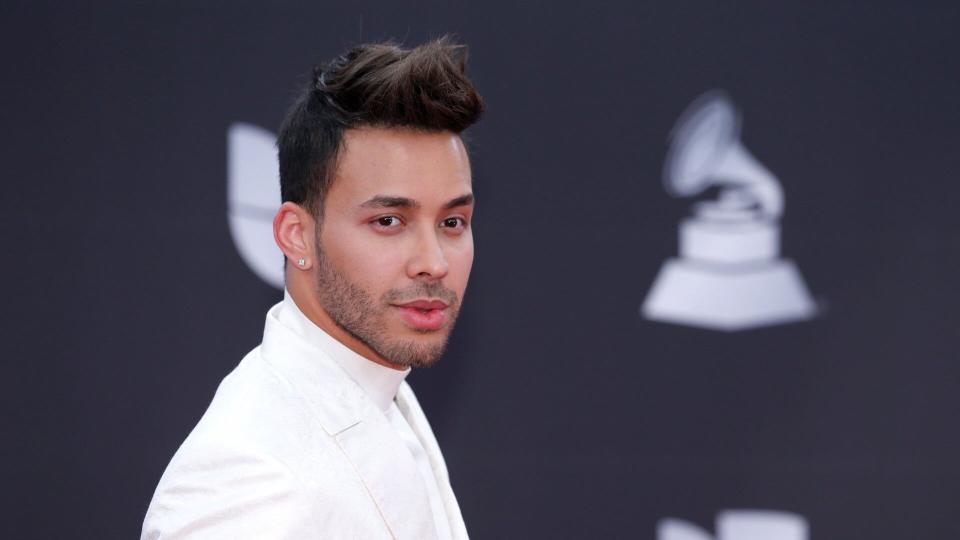 Mandatory Credit: Photo by Eric Jamison/Invision/AP/Shutterstock (10700752a)Prince Royce at the 20th Latin Grammy Awards in Las Vegas.