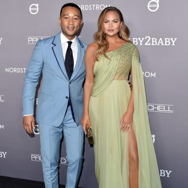 John Legend y Chrissy Teigen credit:Bang Showbiz