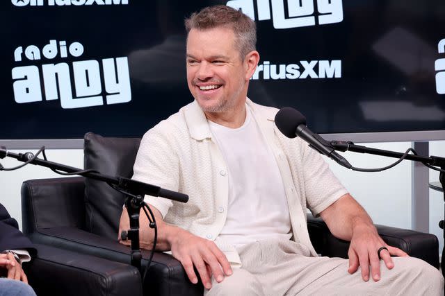 <p>Cindy Ord/Getty</p> Matt Damon