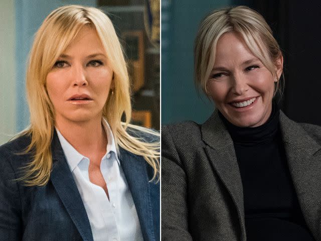 <p>Michael Parmelee/NBCU Photo Bank/NBCUniversal/Getty ; Ralph Bavaro/NBC/Getty</p> Kelli Giddish as Detective Amanda Rollins on 'Law & Order: SVU.' ;