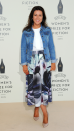 <p> Reid epitomised laid-back chic at the Women's Prize for Fiction in London in 2015. The star wore a denim jacket over a white top, which she paired with a multi-coloured floral midi-skirt. She accessorised the relaxed ensemble with a pair of nude heels. </p>