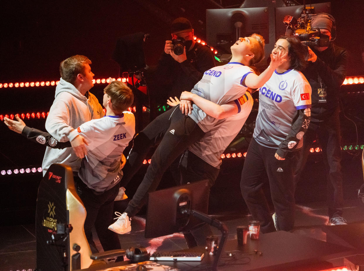 Acend at the VALORANT Champions Semifinals Stage. The team would go on to win VALORANT Champions 2021. (Photo: Wojciech Wandzel/Riot Games via Getty Images)