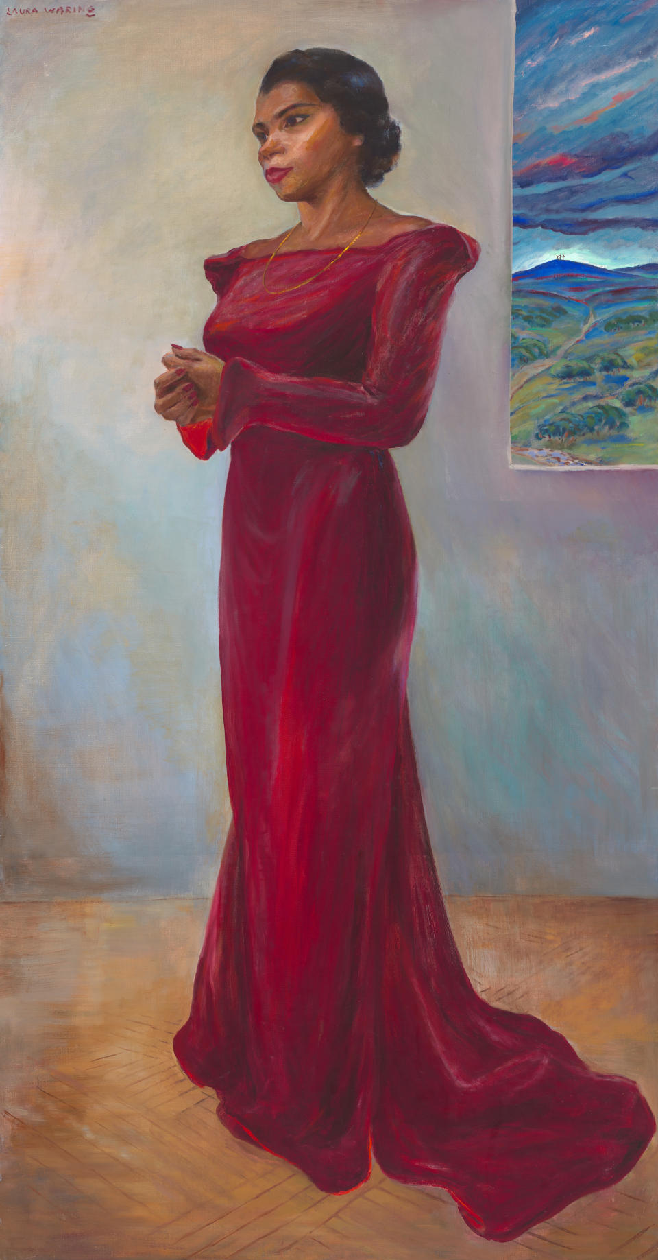 Laura Wheeling Waring, “Marian Anderson,” 1944.