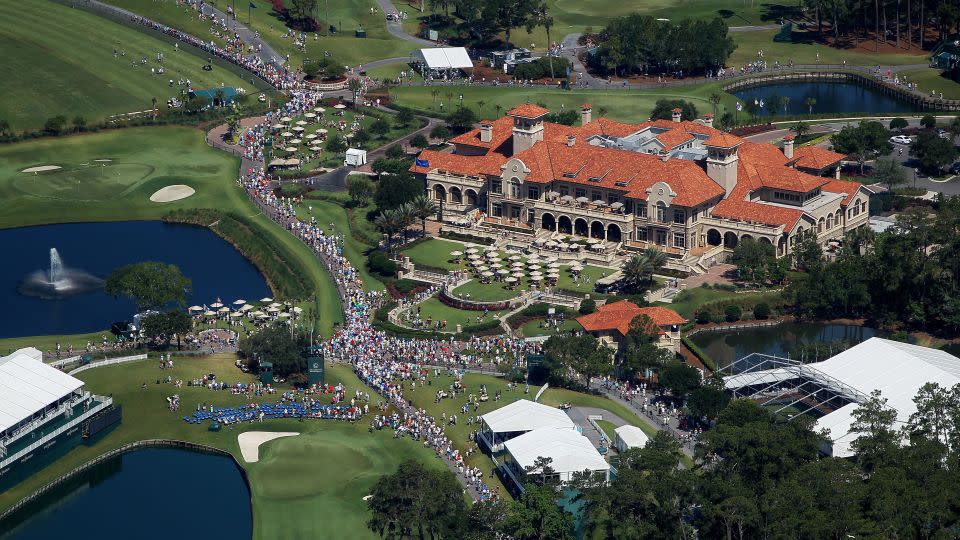 The clubhouse, pictured during the 2011 Players Championship, is the focal point of the community. - Scott Halleran / Getty Images