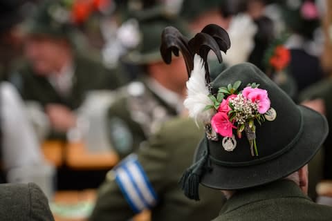 Traditional dress is pretty much obligatory - Credit: GETTY