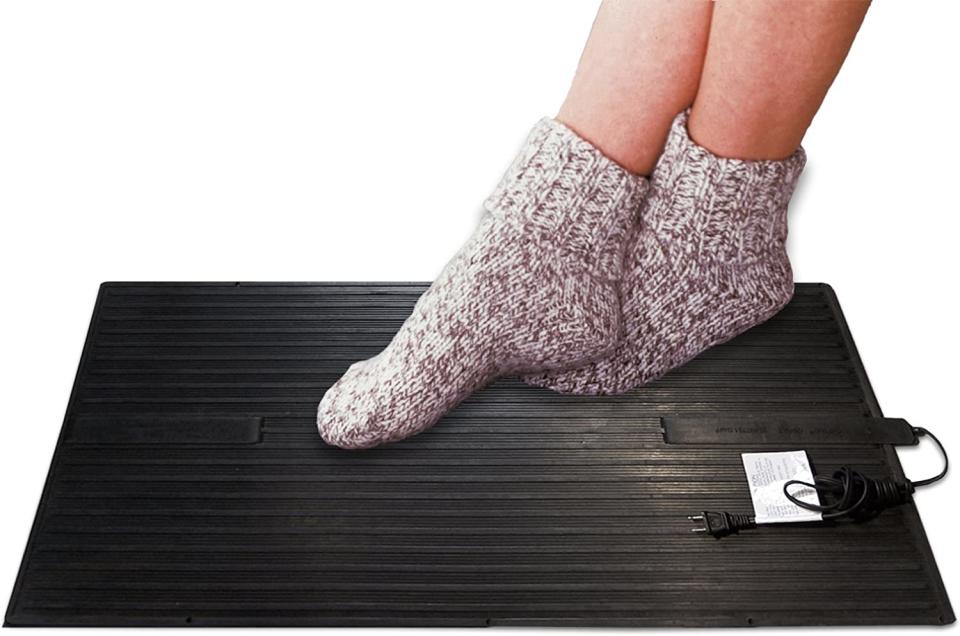 Cozy Products FW Electric Foot Warmer Mat. Image via Amazon.